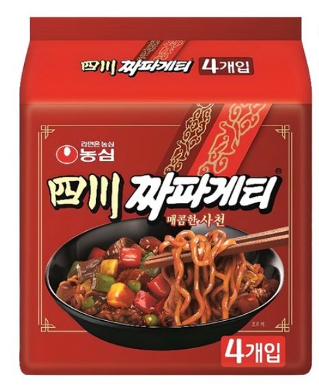 [쿠팡] 짜파게티 사천 137g, 4개