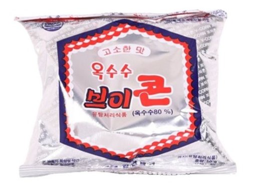 [쿠팡] 브이콘 옥수수 과자, 50g, 10개