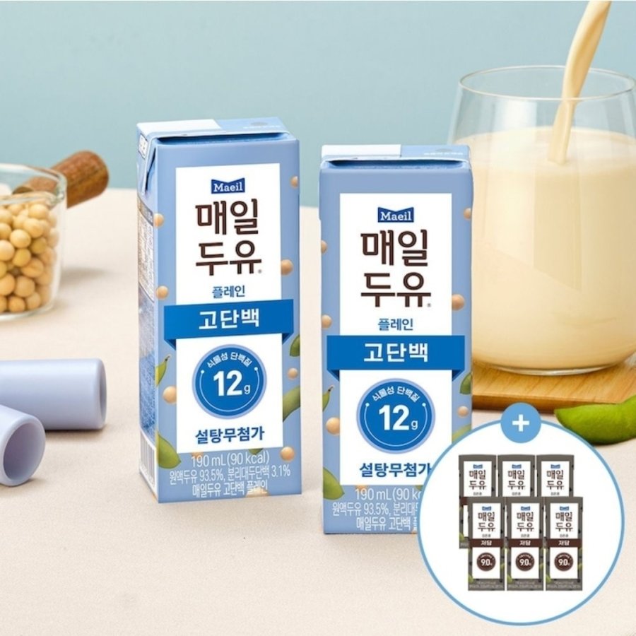 [오늘의집] 매일두유 고단백 / 나뚜루 6개 / 더단백 36팩 / 조선호텔 김치