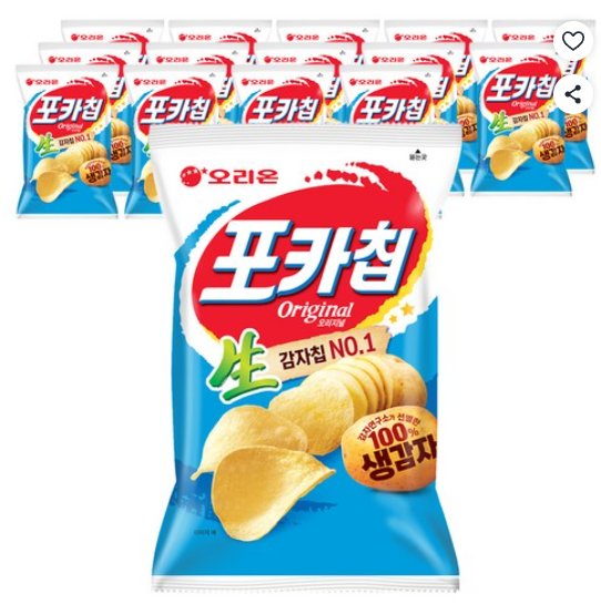 [쿠팡] 오리온 포카칩 오리지널, 137g, 15개