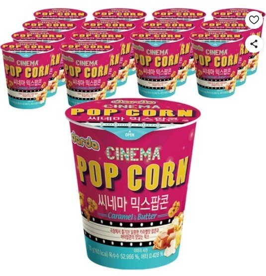 [쿠팡] 다르다팝콘 시네마 믹스, 30g, 15개