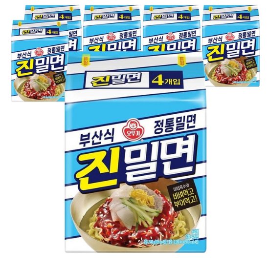 [쿠팡] 오뚜기 진밀면 135g, 24개